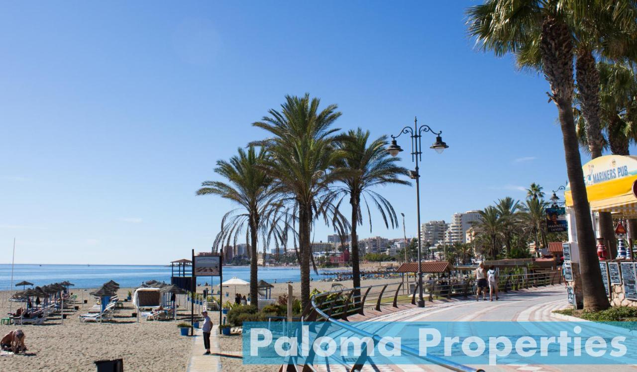 Benalgolf: Seaside Apartment with Private BBQ Backyard Benalmadena Exterior photo